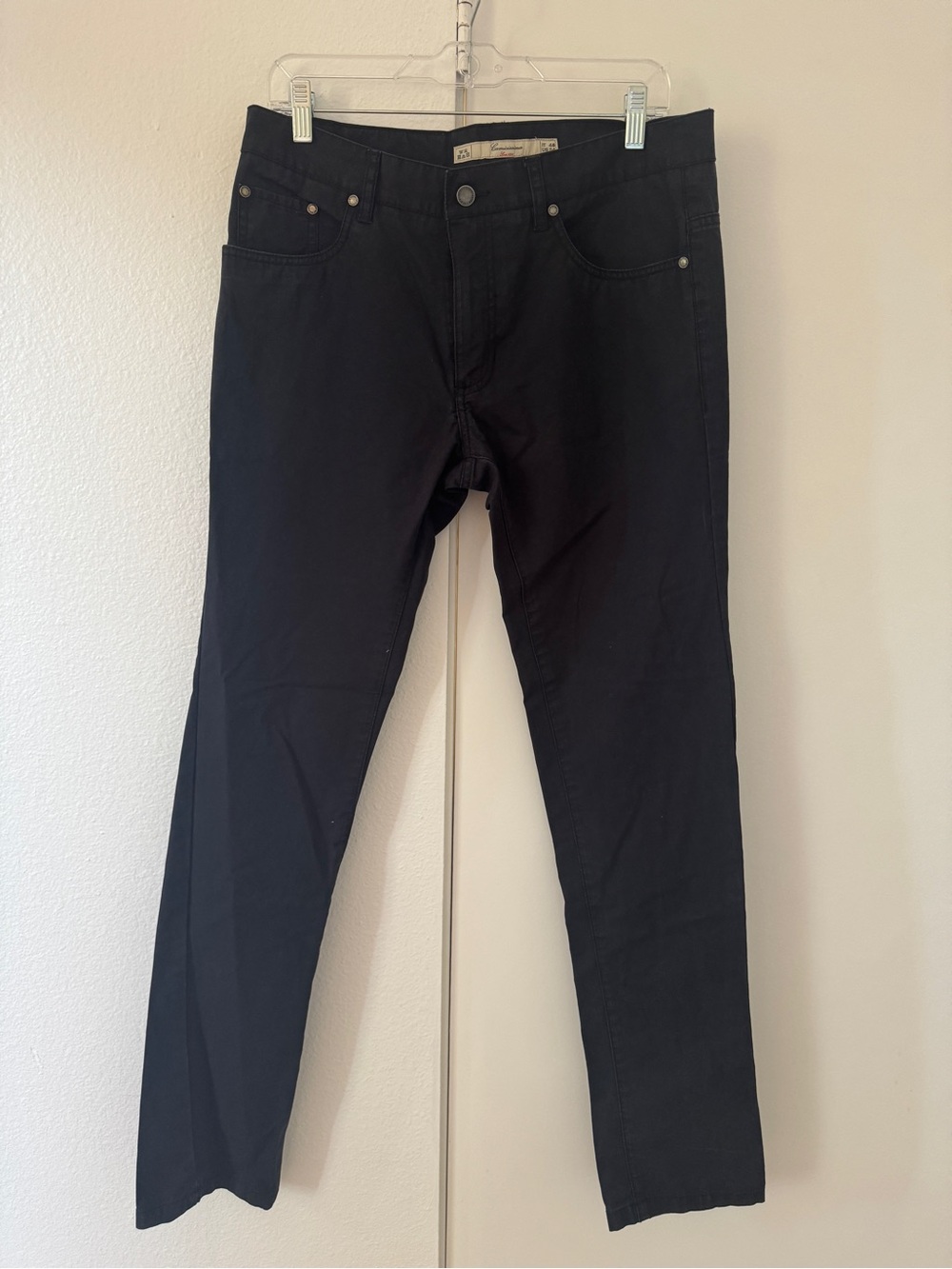 Camicissima Men's Slim Black Jeans